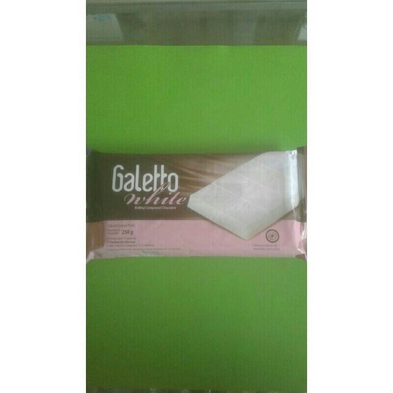 

Cokelat Batang Galetto white 250g