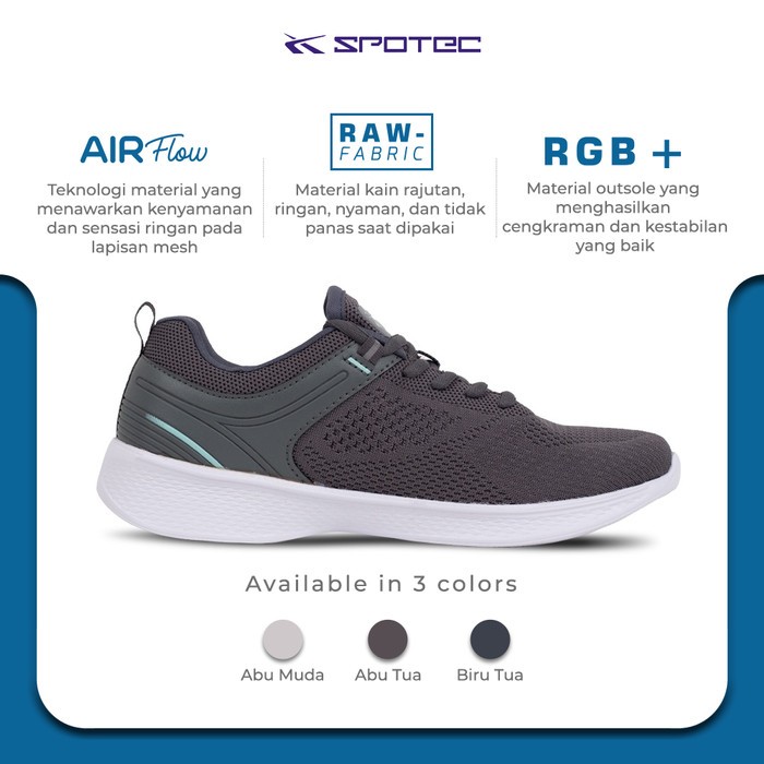 Sepatu Pria / Sepatu Running / Spotec / Naomi