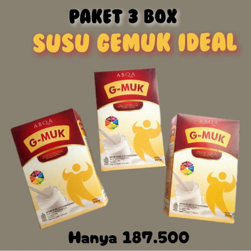 

Susu Penggemuk Penambah Berat Badan dan Nafsu Makan Ampuh Original BPOM Tinggi Protein dan Nutrisi