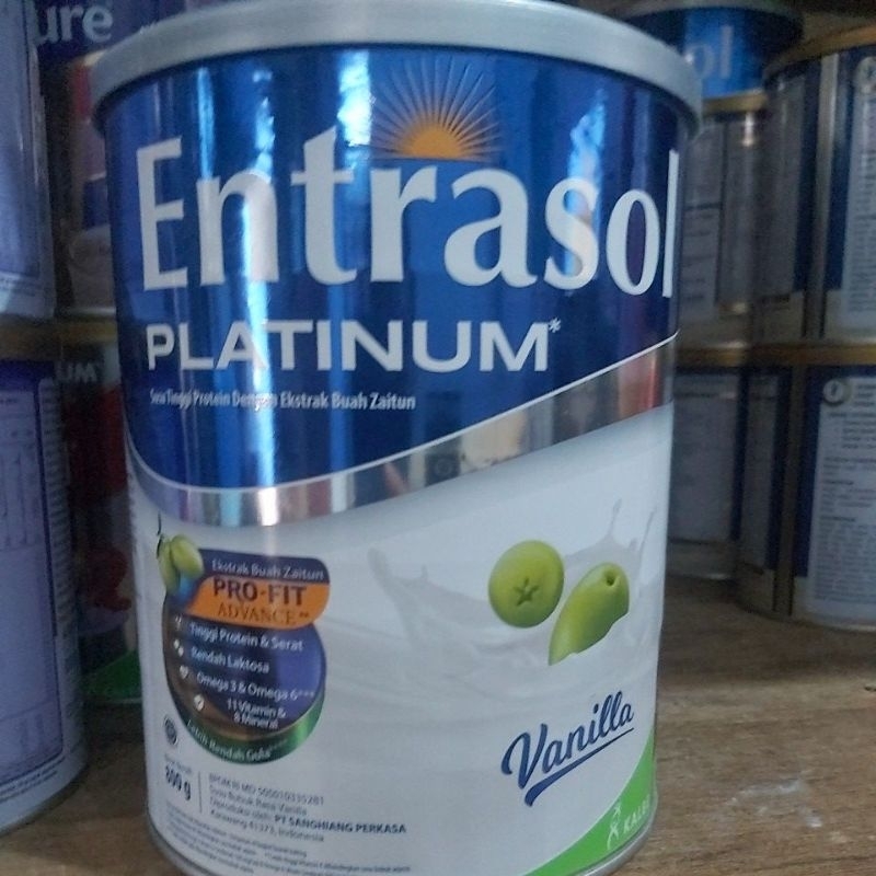 

Entrasol platinum vanila 800gr