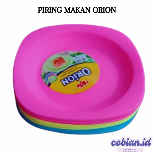 PIRING PELASTIK KH ORION / PIRING PLASTIK SEGI 8 IN (1 LUSIN)