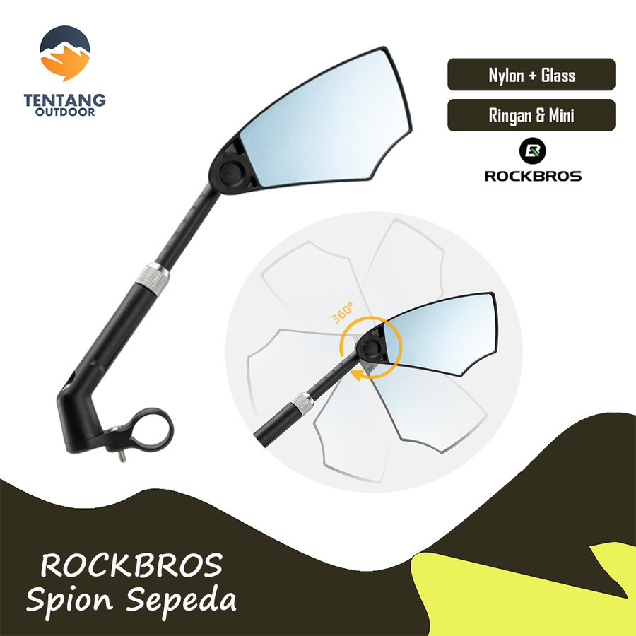 Spion Sepeda ROCKBROS 26210005001 Bicycle Rear View Mirror Kaca Spion Sepeda Gowes