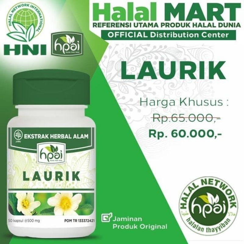 LAURIK KAPSUL HNI HPAI//MEREDAKAN NYERI SENDI