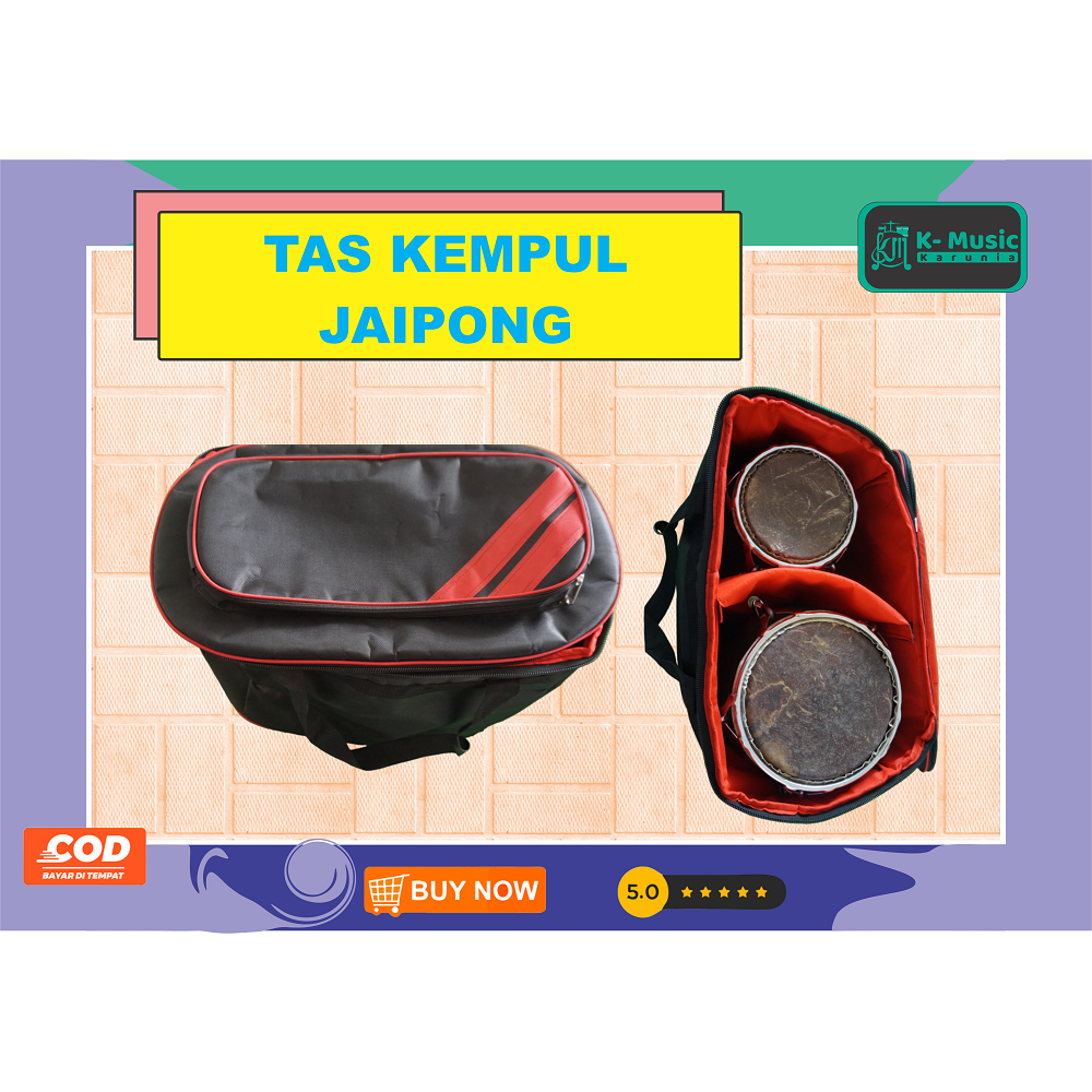 Softcase ketipung kendang Tas besar jinjing kempul jaipong besar