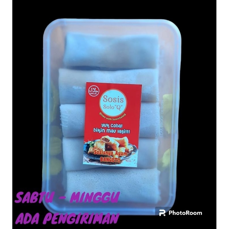 

Sosis SoloQ isi full daging ayam 10 pcs