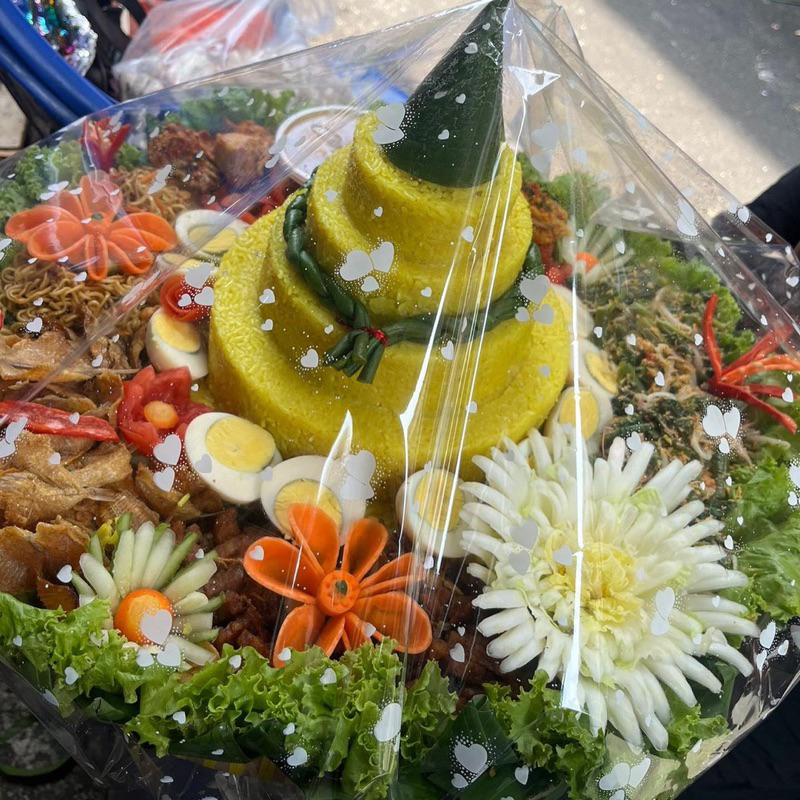 Nasi tumpeng Variasi, tumpeng mini, tumpeng ulang tahun