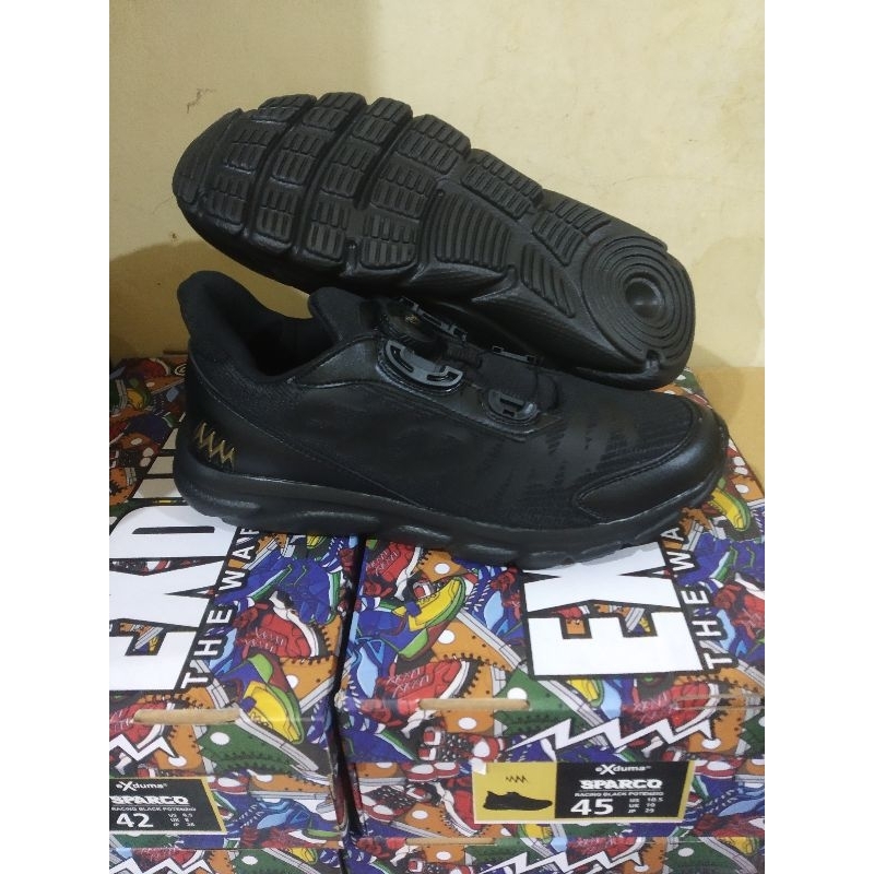 Sepatu Olahraga ALRI EXDuma black Sparco Taliputar OriginaL