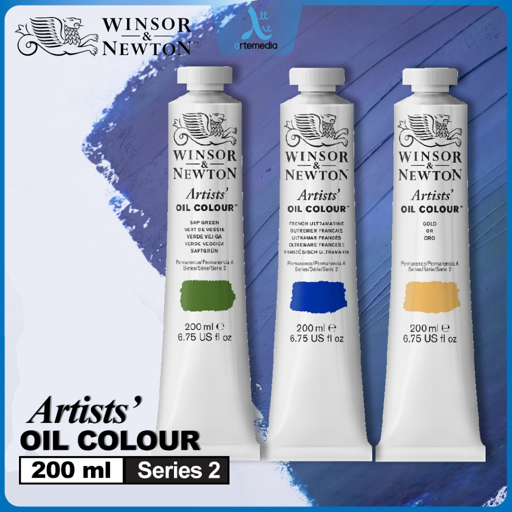 

Winsor & Newton Artists Oil Colour 200ml Series 2 Cat Minyak Lukis Profesional