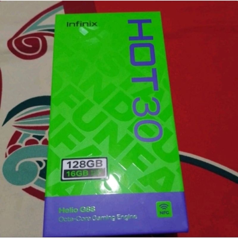 HP INFINIX HOT 30 RAM 16GB / ROM 128GB SEGEL