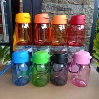 cute to go tupperware botol minum kristal 350 ml