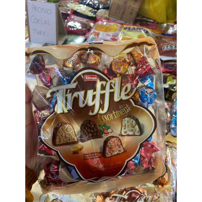 

coklat truffle 400 gr / coklat truffle 4 rasa / oleh-oleh haji dan umroh