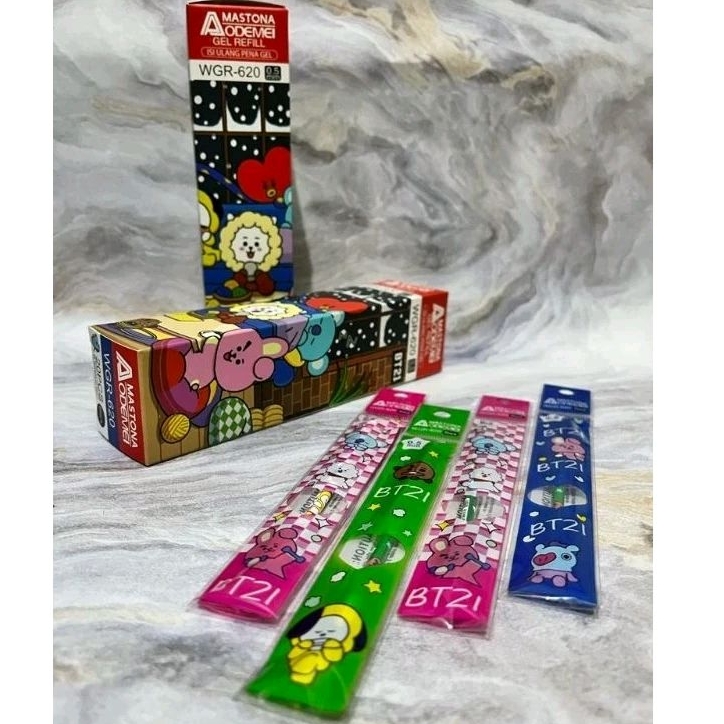 

REFILL PULPEN GEL WGR-620 AODEMEI BT21
