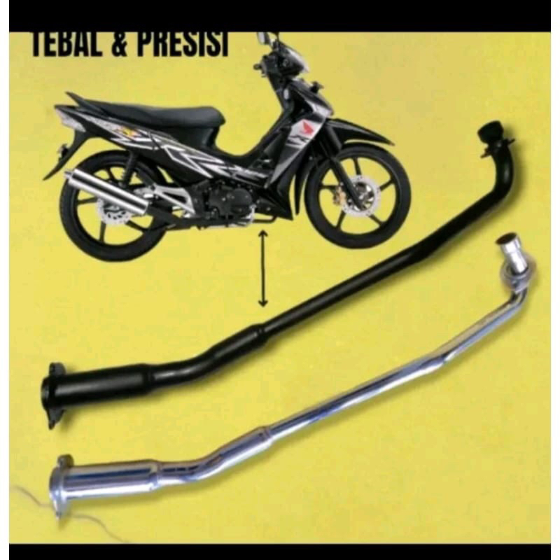 Leher Supra x 125 Knalpot Standar Orisinil SUPRA X125 Leheran Supra Knalpot Original Supra x125 Batm