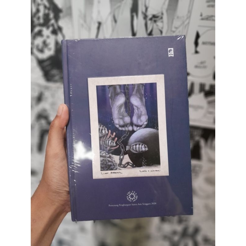 BUKU NOVEL LAUT BERCERITA HARD COVER (NEW SEALLED ORIGINAL GRAMEDIA)