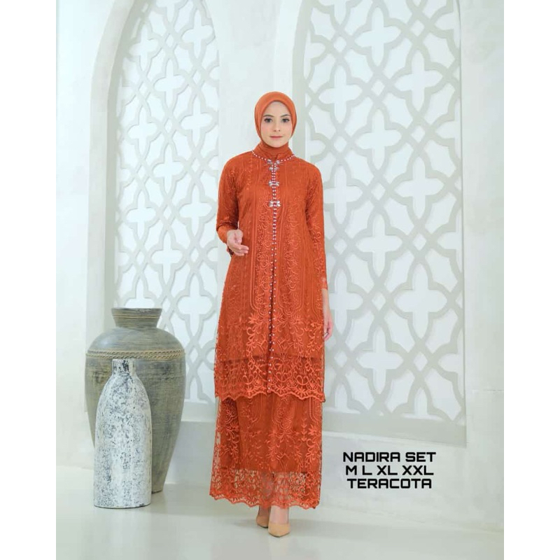 NADIRA SET/GAMIS NADIRA TERBARU/GAMIS MEWAH/GAMIS MODERN/