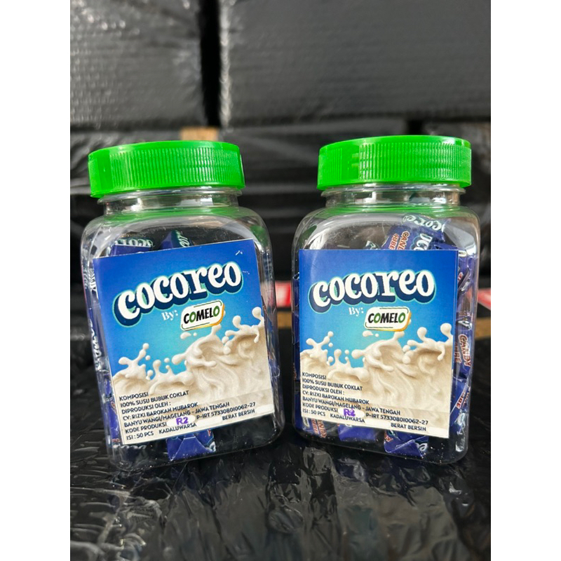 

Cocoreo Candy Cube 1ds isi 48 Toples rasa oreo
