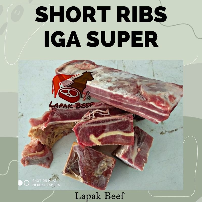 

IGA SUPER / SHORT RIBS