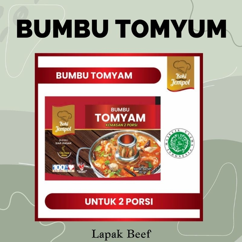 

KOKI JEMPOL BUMBU TOMYUM