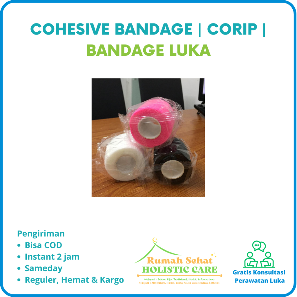 Kohesive | Cohesive Bandage | Corip | Bandage Luka