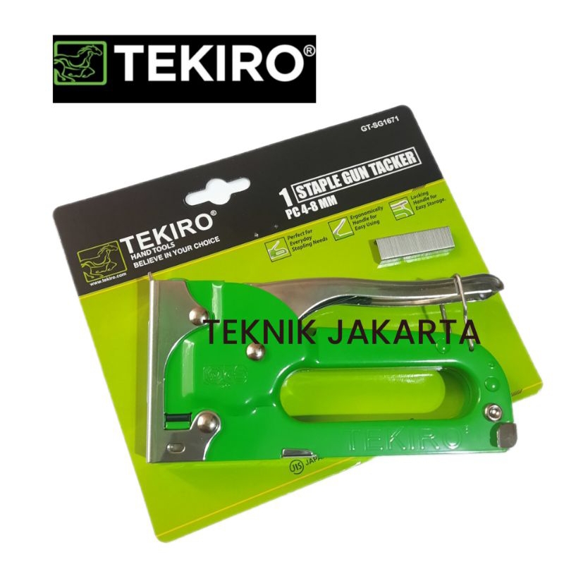 

Staples 4 - 8 mm Staple gun Tekiro