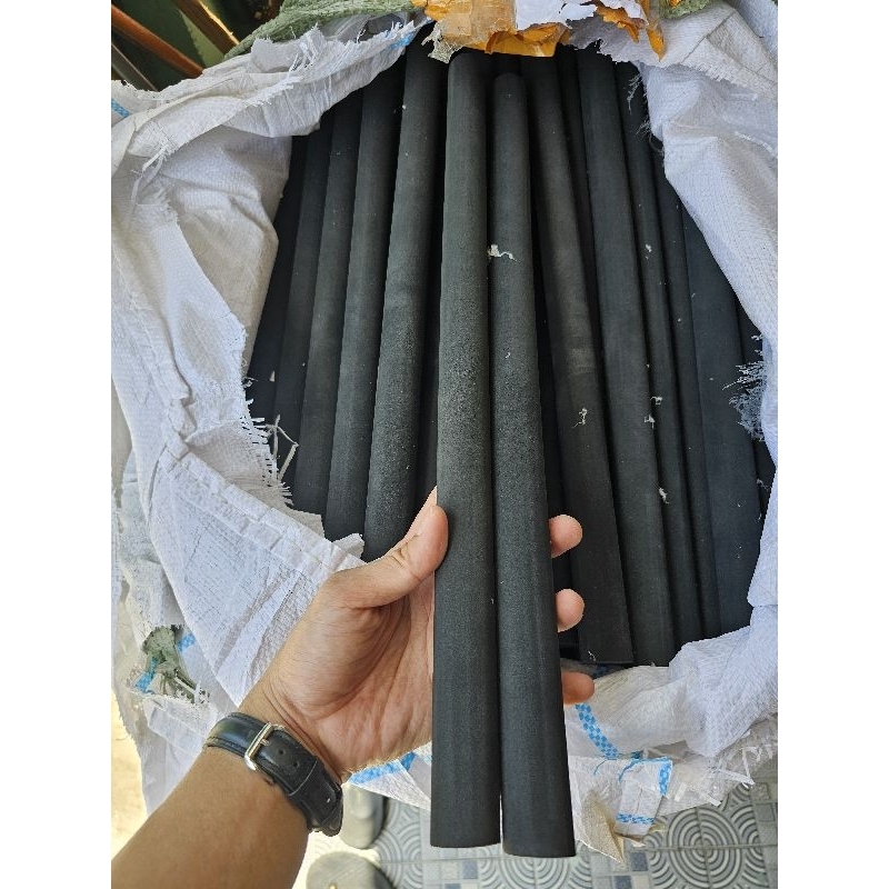 Gagang Joran Busa Eva Hitam Keras 50cm