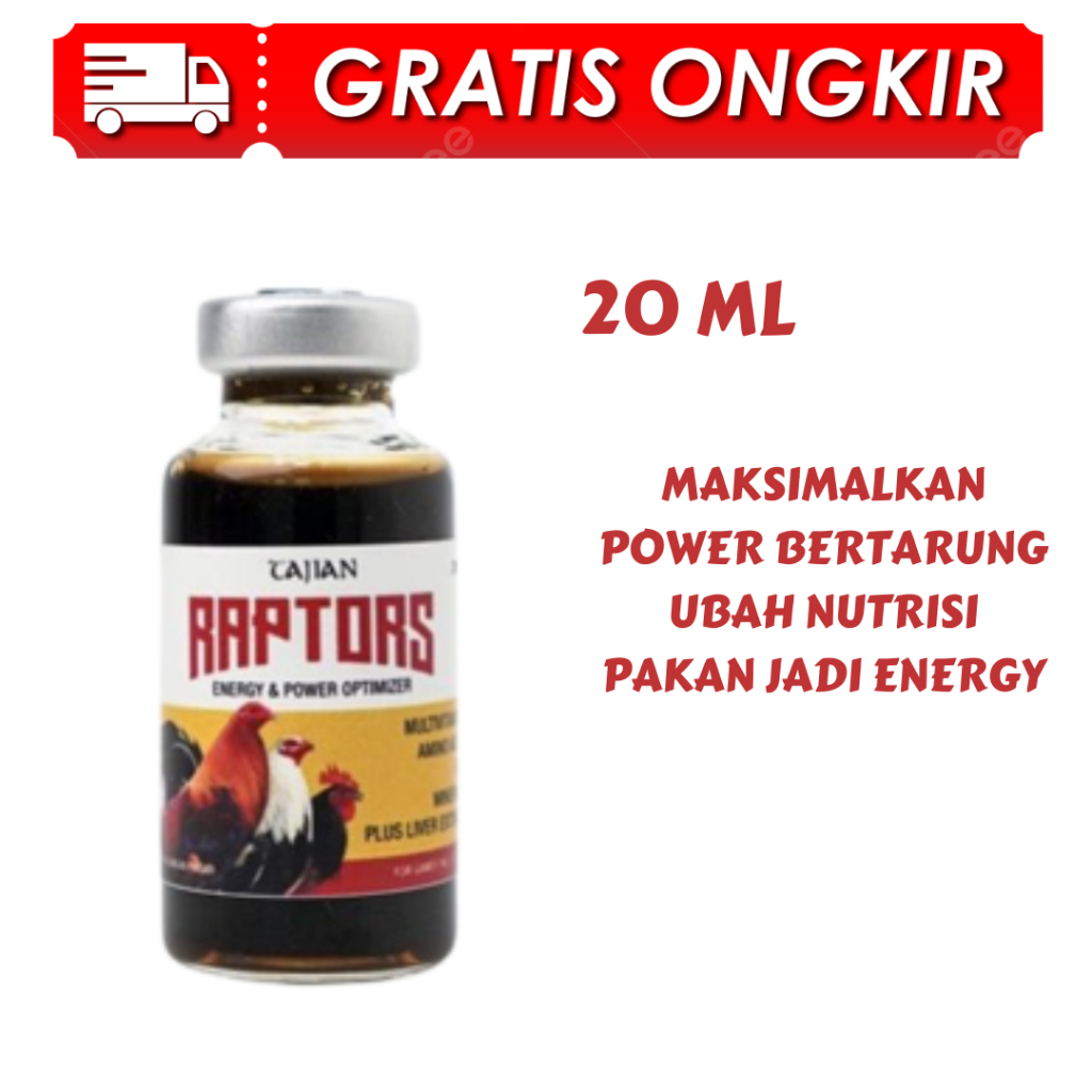 Doping TAJIAN RAPTORS 20 ML