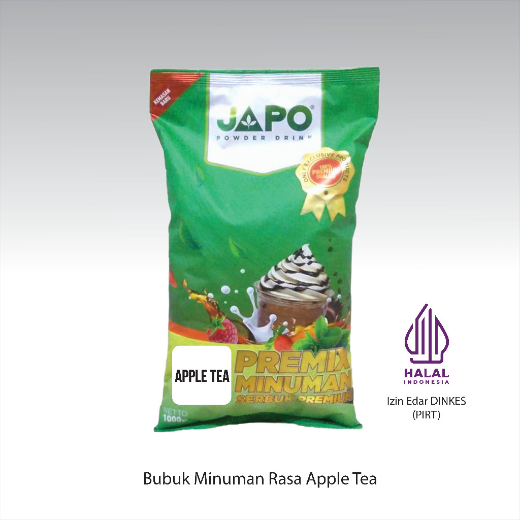 

JAPO Bubuk Minuman Apple Tea 1 Kg