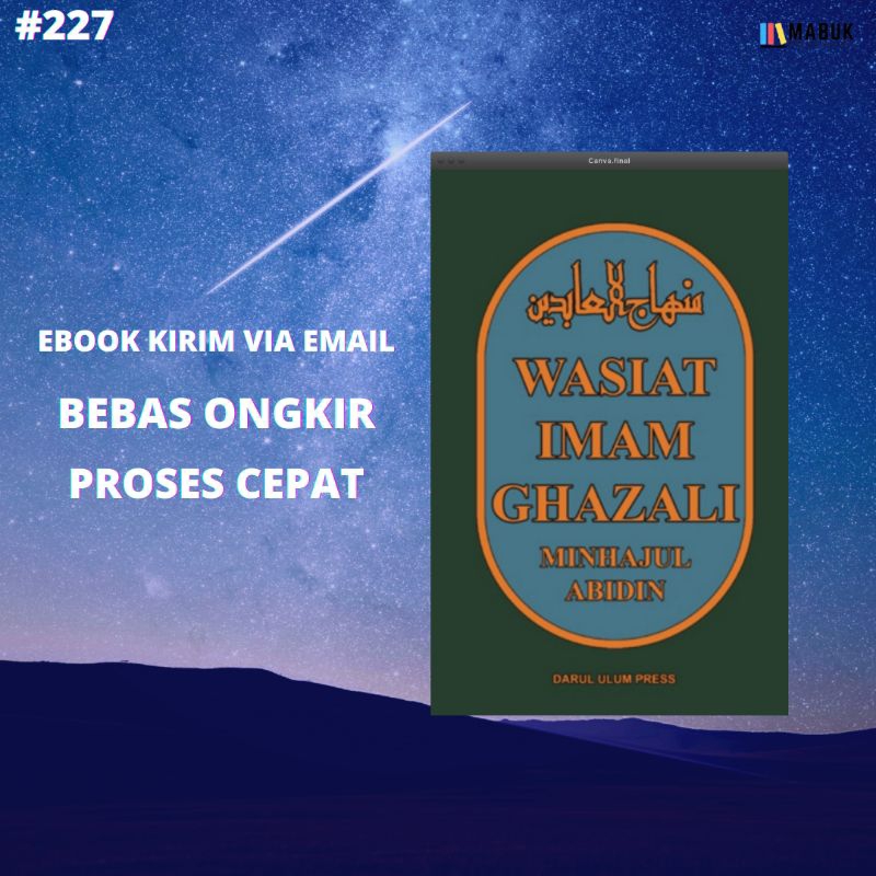 

WASIAT IMAM GHAZALI