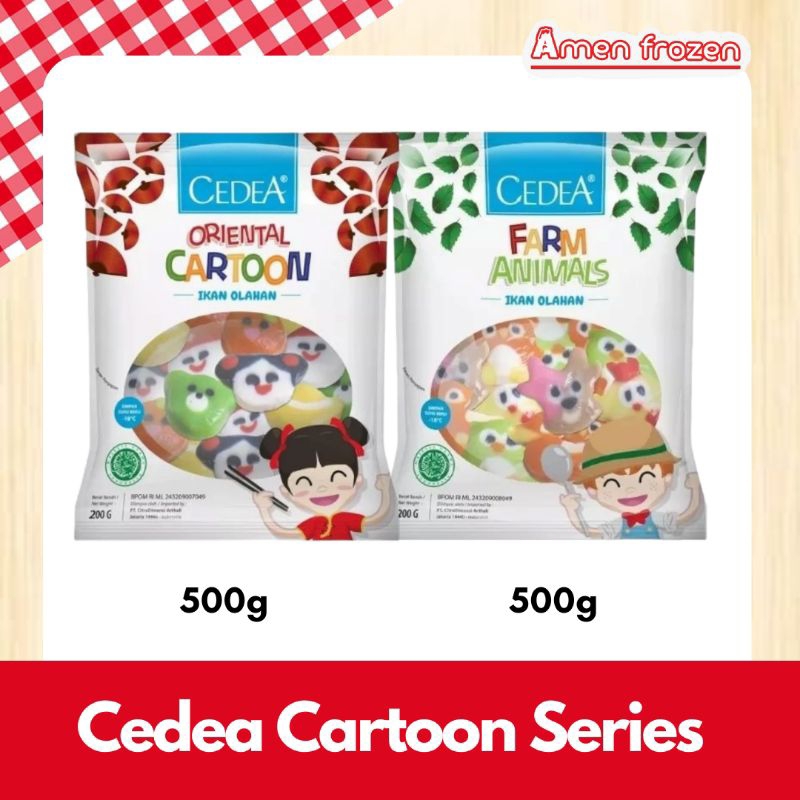 

Cedea Farm Animal & Oriental Cartoon 500g