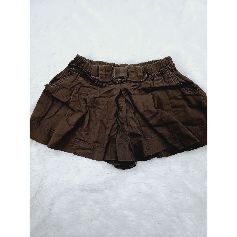 Rok Celana Anak Cewek Coklat Tua Celden