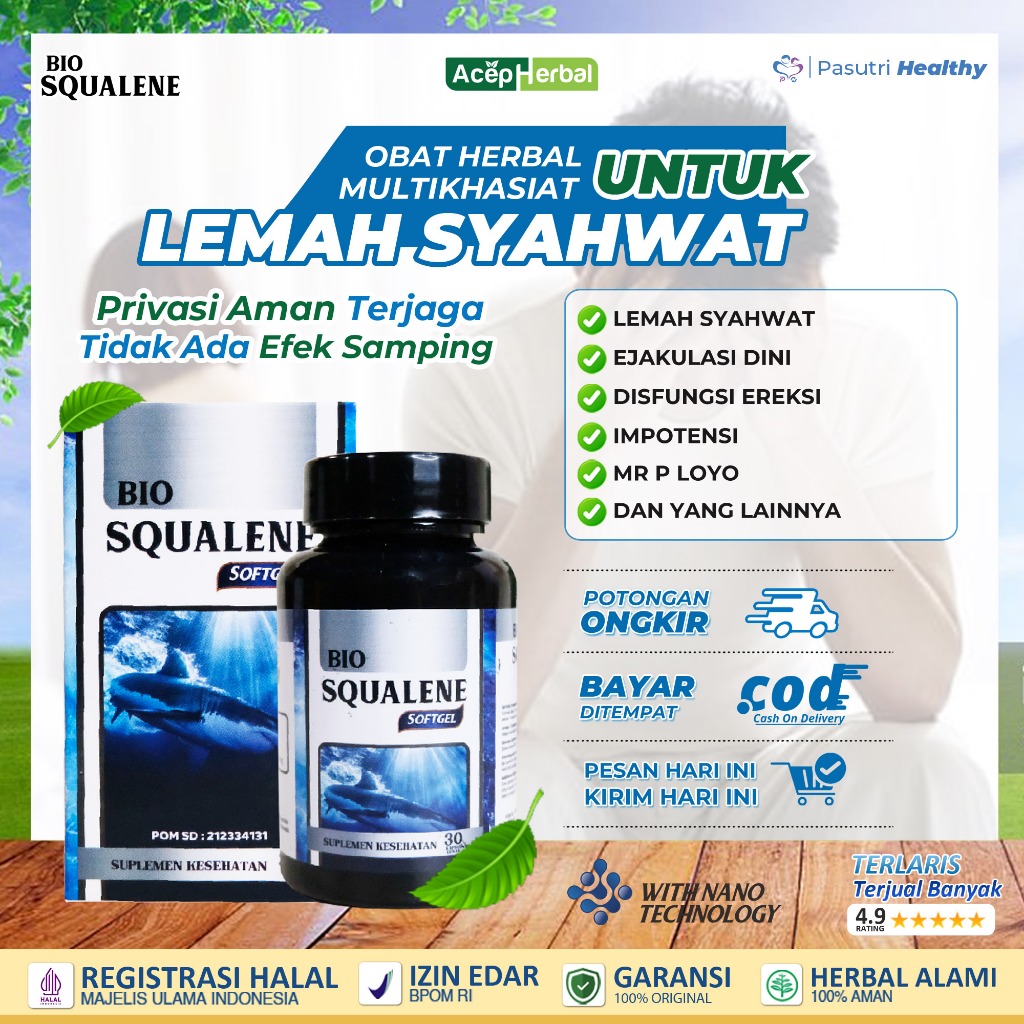 Obat Herbal Lemah Syahwat Ejakulasi Dini Disfungsi Ereksi Impotensi Mr P Loyo Susah Ereksi Kesuburan