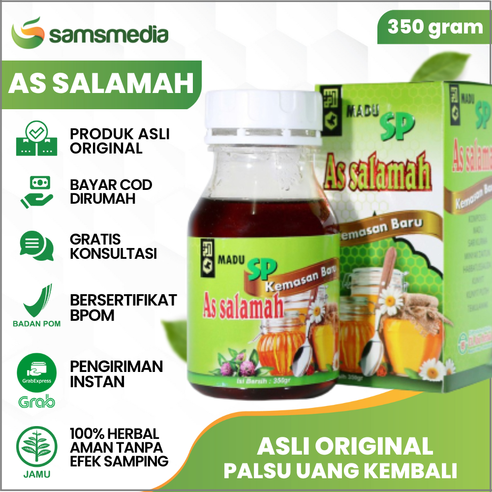 PROMO Madu As Salamah Atasi Masalah Lambung Original Madu Herbal Atasi Sakit Maag Lambung Dan Penuru