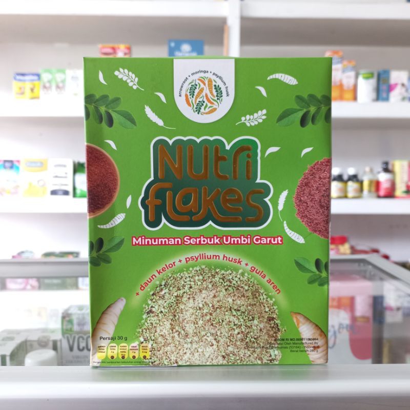 

Nutriflakes - sereal umbi garut solusi untuk asam lambung