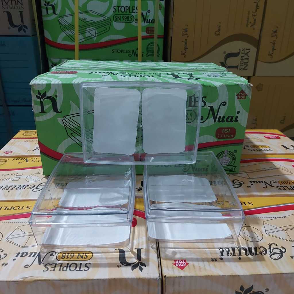 Toples Kue Kering Nuai SN 998 S SN998S / Sekat 2 - 500 gr