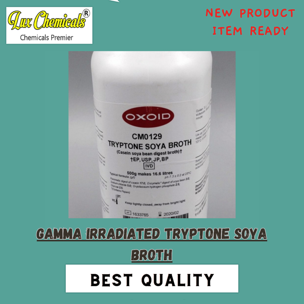 

( Oxoid ) Gamma Irradianted Tryptone Soya Broth Kemasan Ecer Best