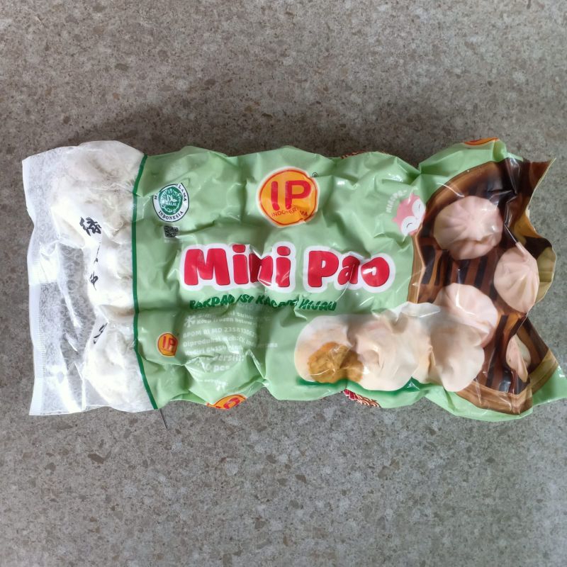 

Indo Pertama Minipao Kacang Hijau 500 gram(30pc)