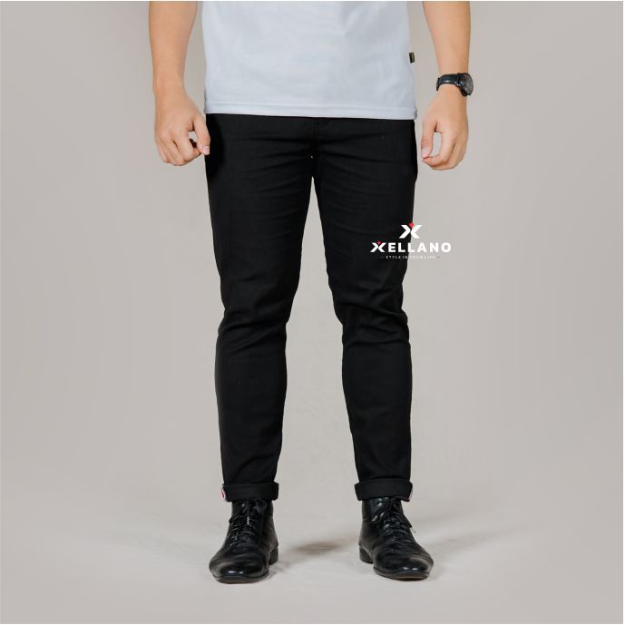 Celana Panjang Chino Slimfit | Celana Chinos Santai | Chinos Premium Casual Bahan Twill Stretch xd1