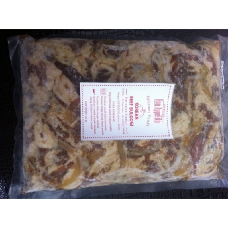 

Beef Bulgogi Shortplate