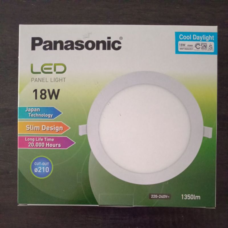 Panasonic LED Downlight 18 Watt Putih