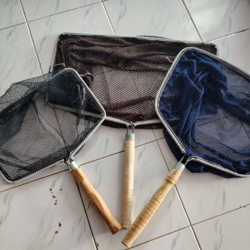 Serokan Ikan Lele koi serok ikan besar seser ikan 40 cm 50 cm 60 cm