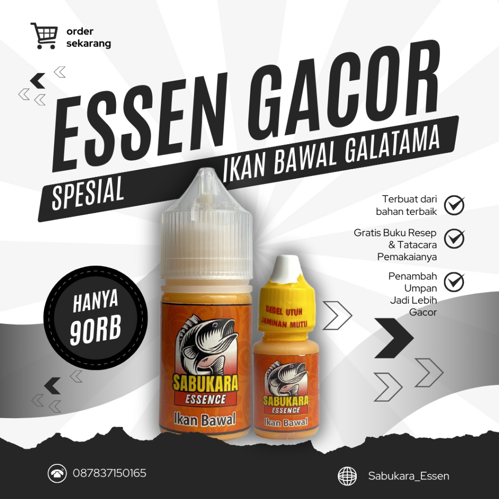 Essen galatama bawal aroma Bolu melon nangka