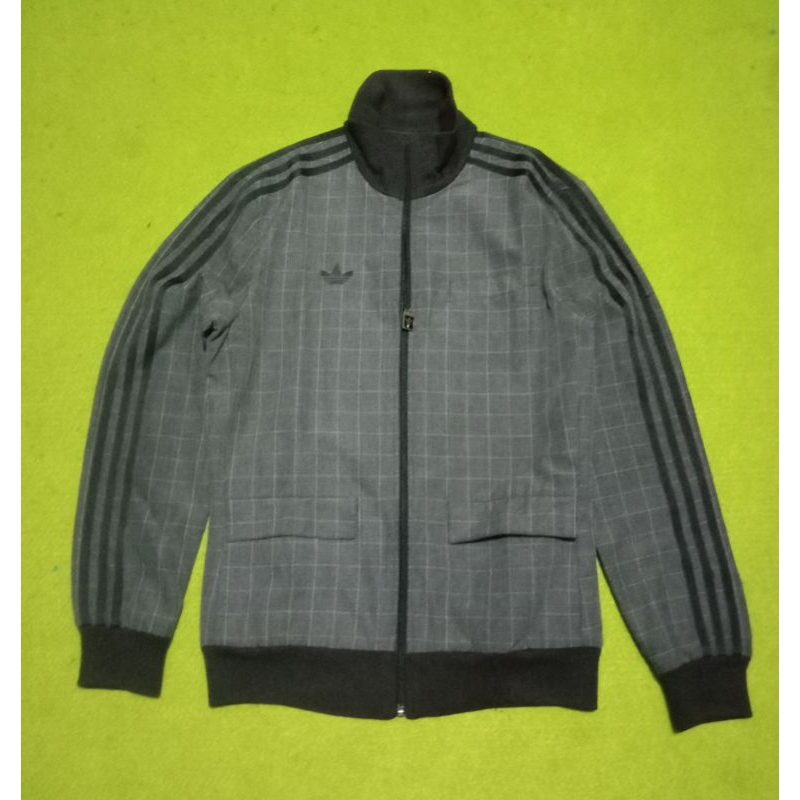 ADIDAS TARTAN TANKTOP JACKET SECOND