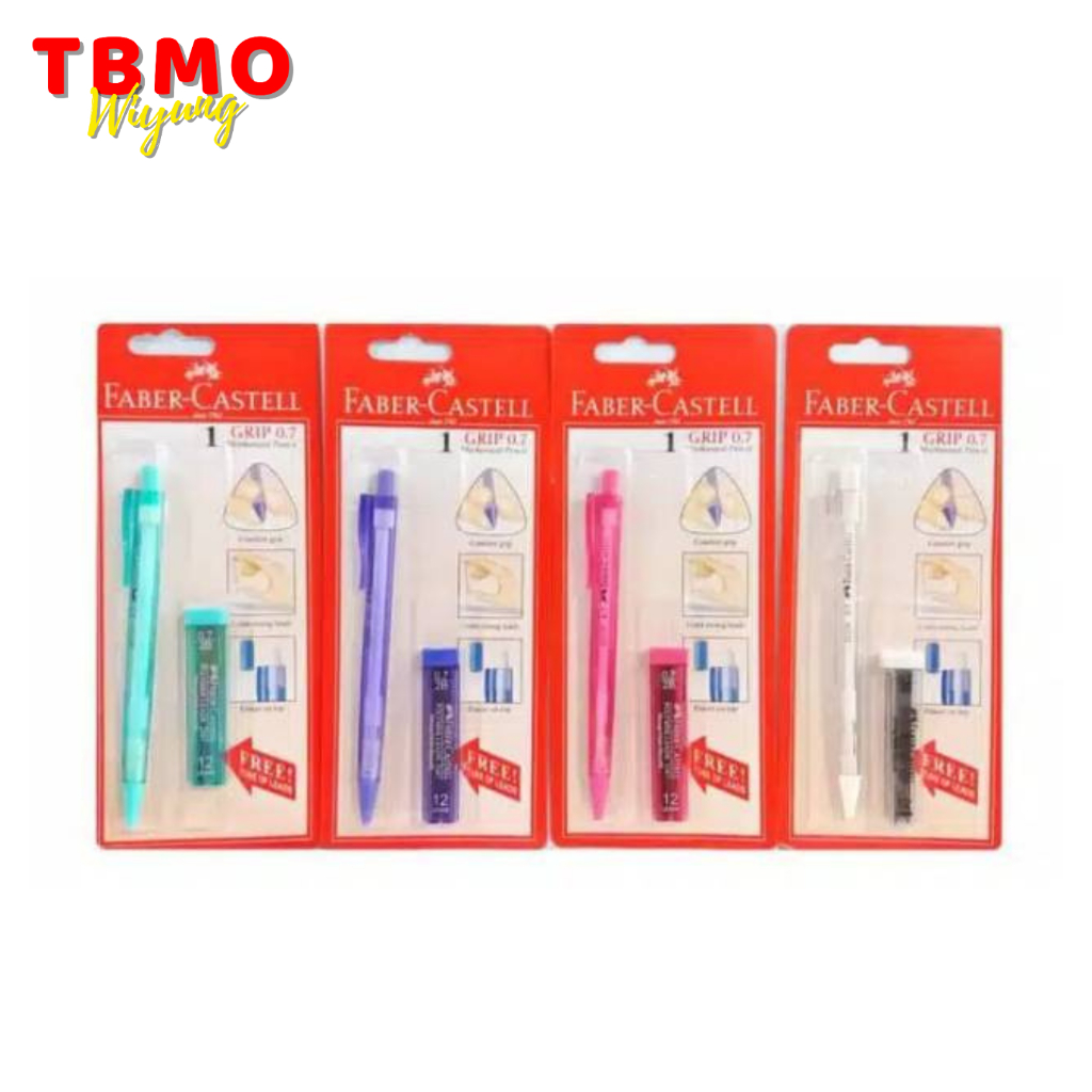

Faber Castell Pensil Mekanik Grip Matic Econ 0.7 134301
