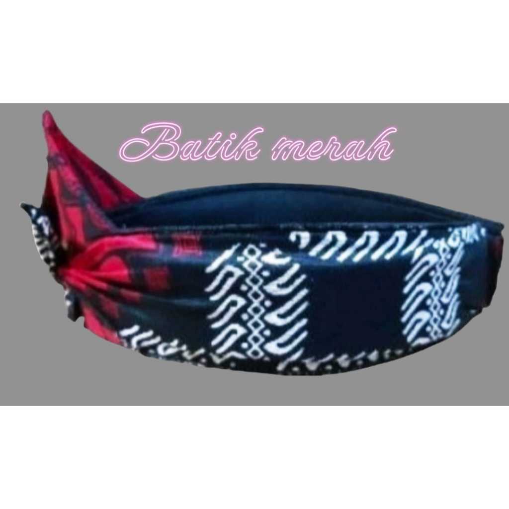 IKET KEPALA SUNDA PRAKTIS / IKET KEPALA PRIA KEREN / IKET KEPALA JAWA / UDENG SUNDA / UDENG JAWA / U