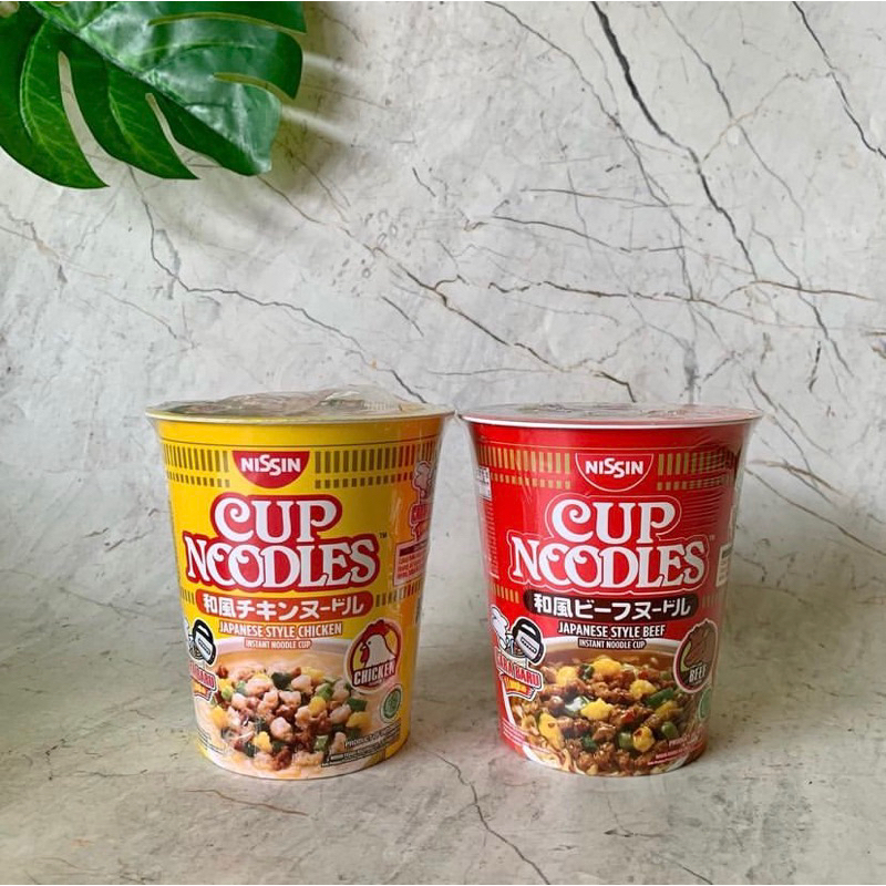 

Nissin Cup Noodles Japanese Style