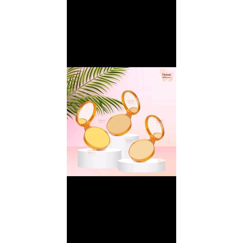 ORIGINAL VIVA compact powder orange /Viva Bedak Padat kemasan Orange