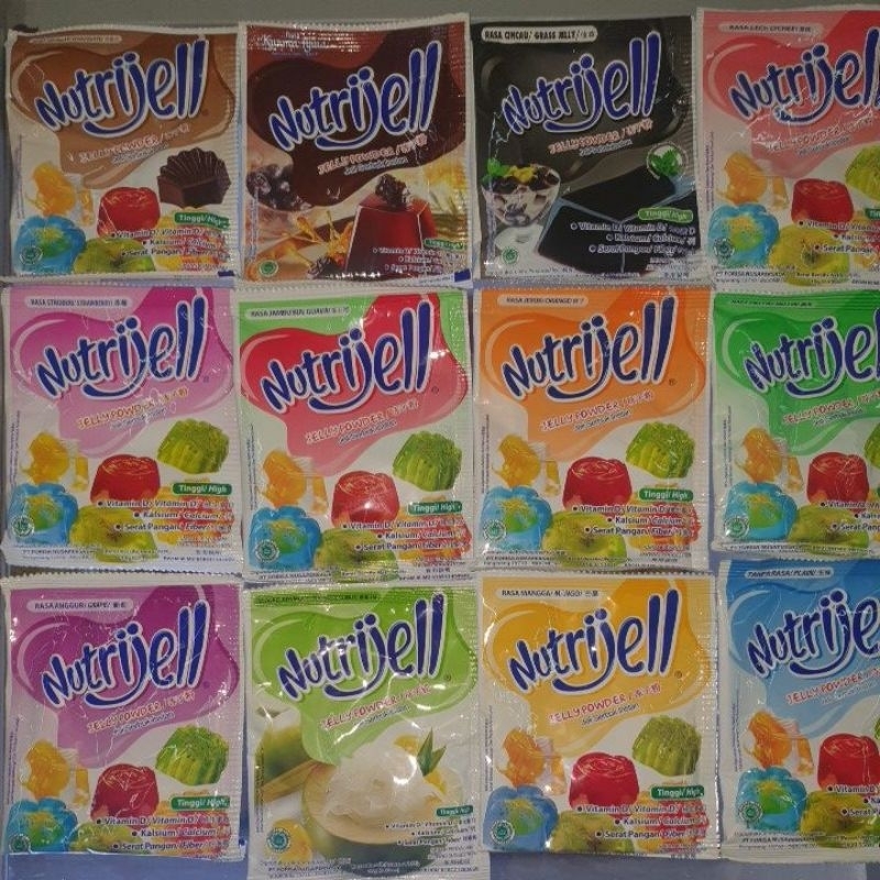 

Nutrijell jelly powder all variant