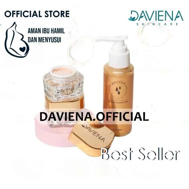 DAVIENA SKINCARE PAKET HEMAT GOLD SERIES | OFFICIAL STORE | DAVIENA SKINCARE PALEMBANG | DAVIENASKIN