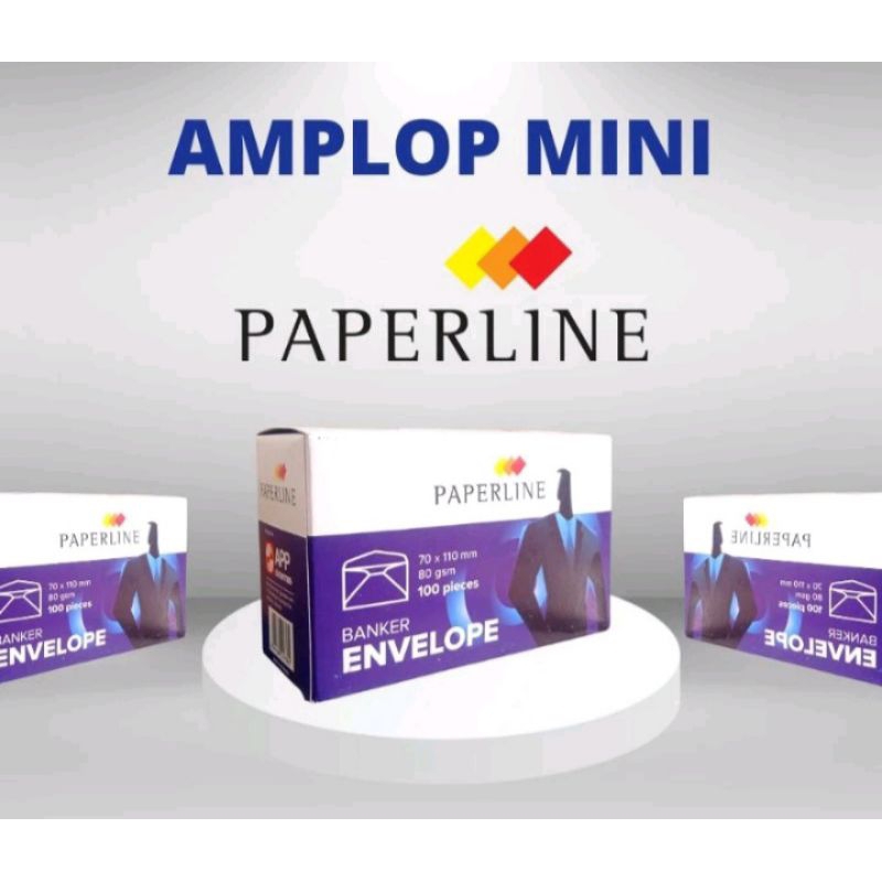 

Amplop mini paperline 80 gsm