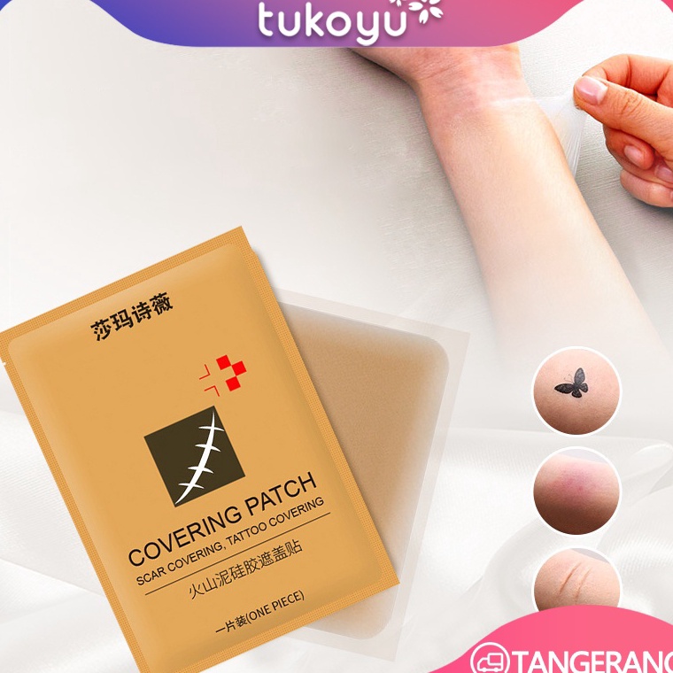 Covering Patch/Koyo Kulit Palsu/Covering Patch Tato/Sticker Penutup Bekas Luka Dan Tato